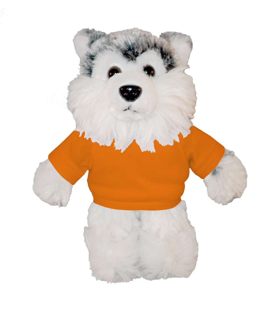 Husky with Tee 17
