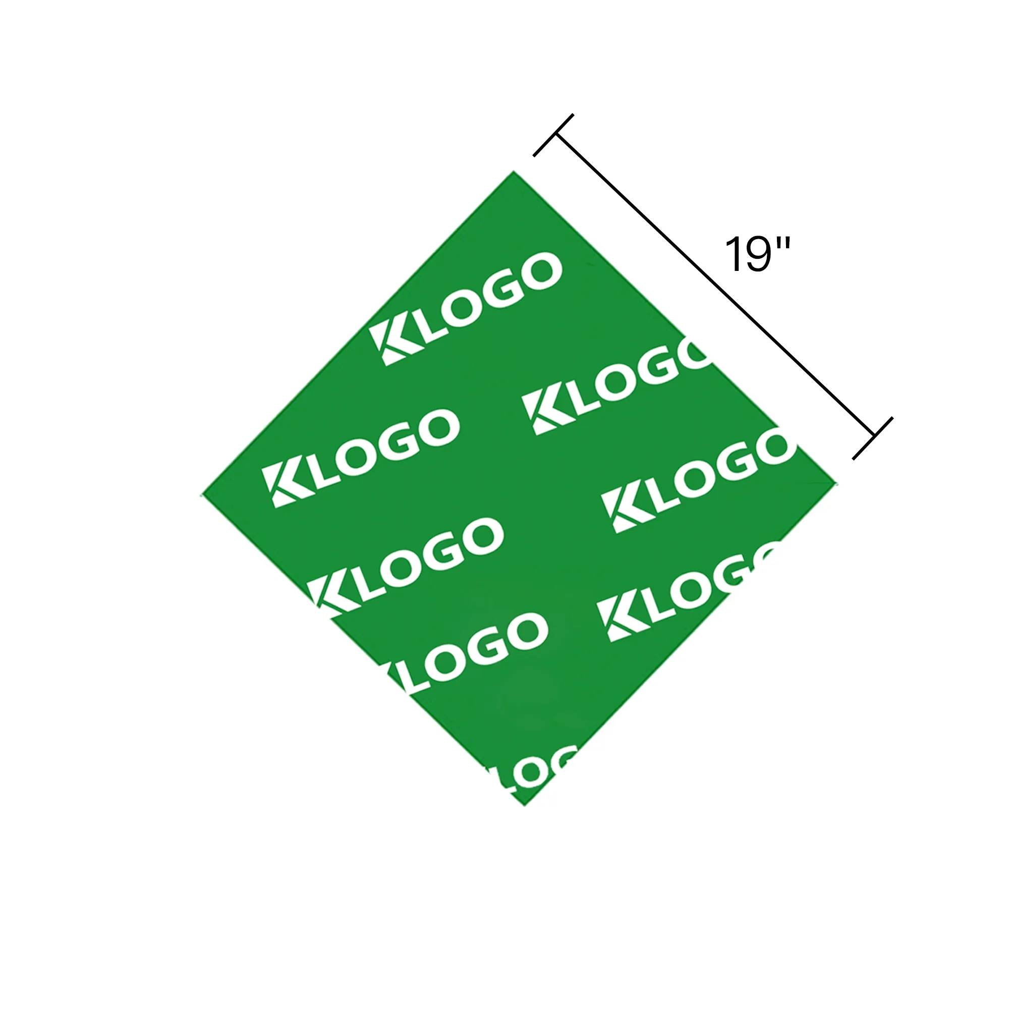 Dual Layered Large Dog Bandana 2