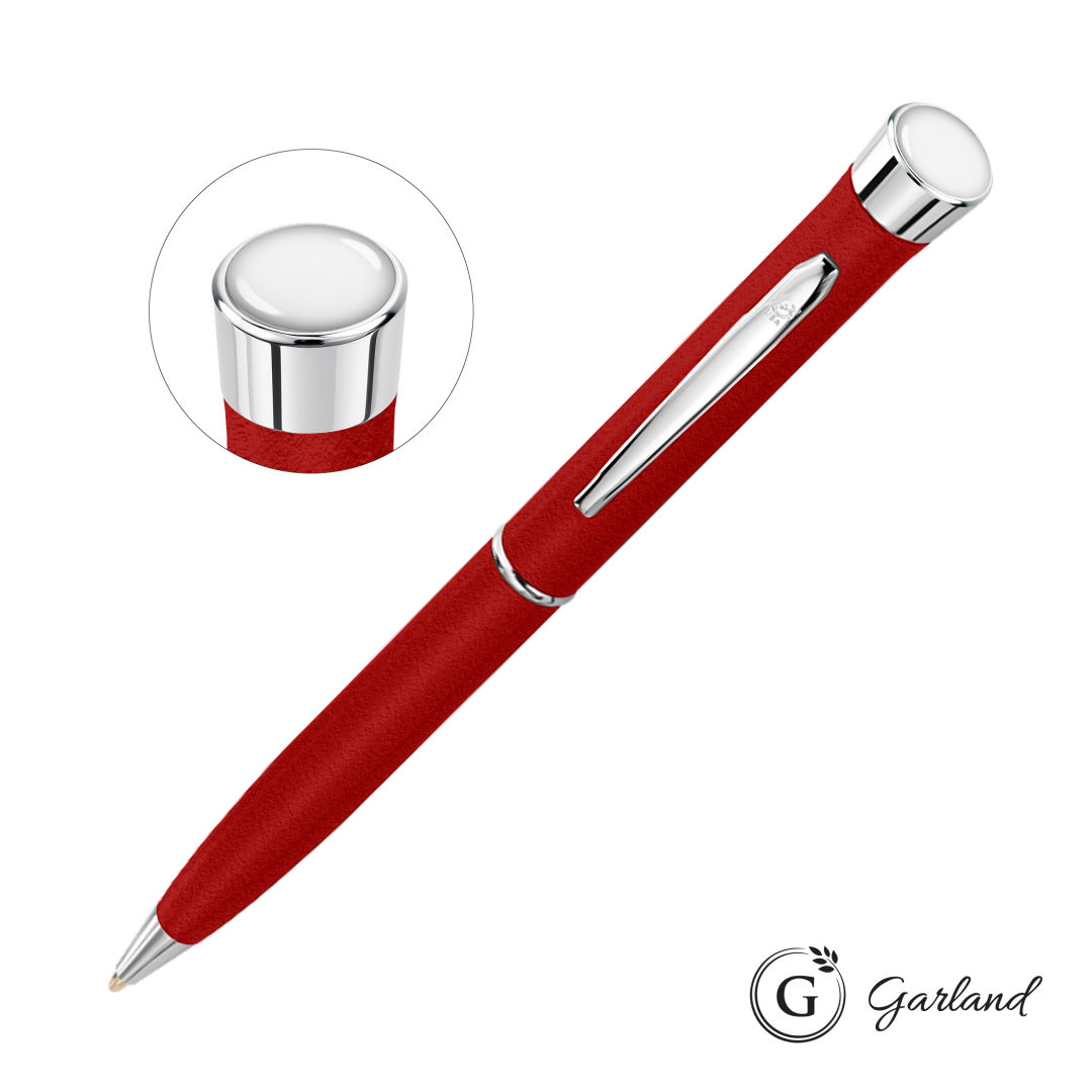 Garland® Tactical Custom Textured Twist Pen - Chrome 2