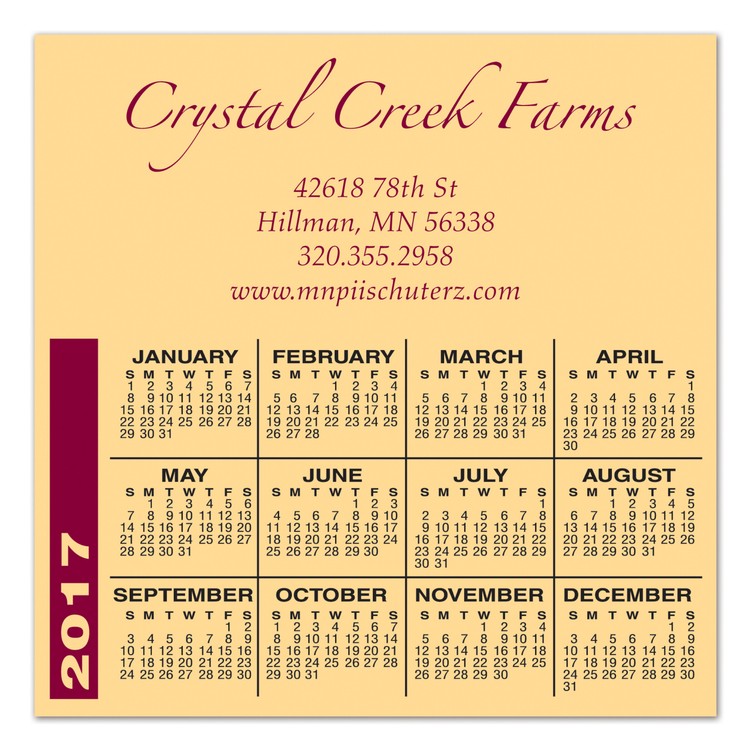 Vinyl Label (5"x5") Square 2