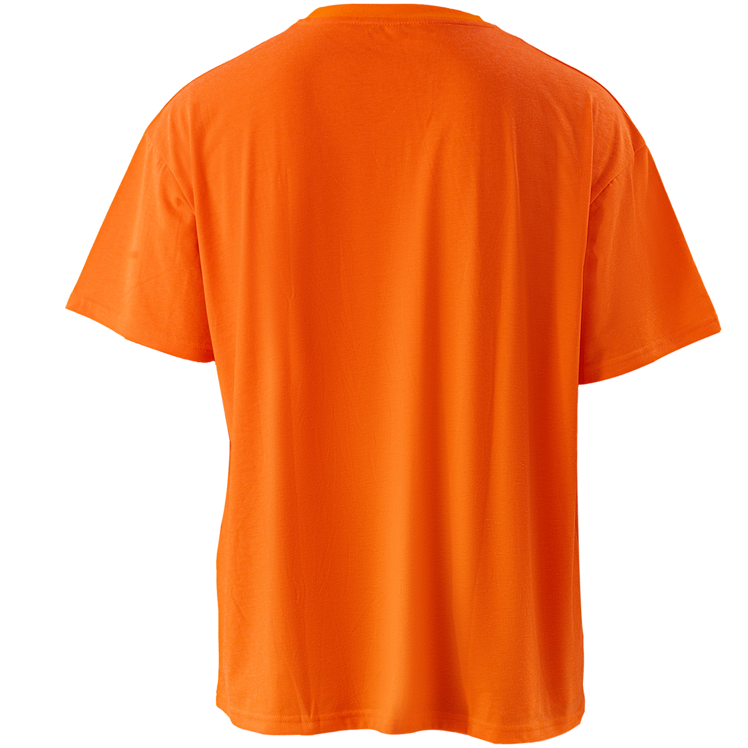 Non-ANSI Hi Viz Poly-Cotton Knitted Safety T-Shirt W/ Pocket 2