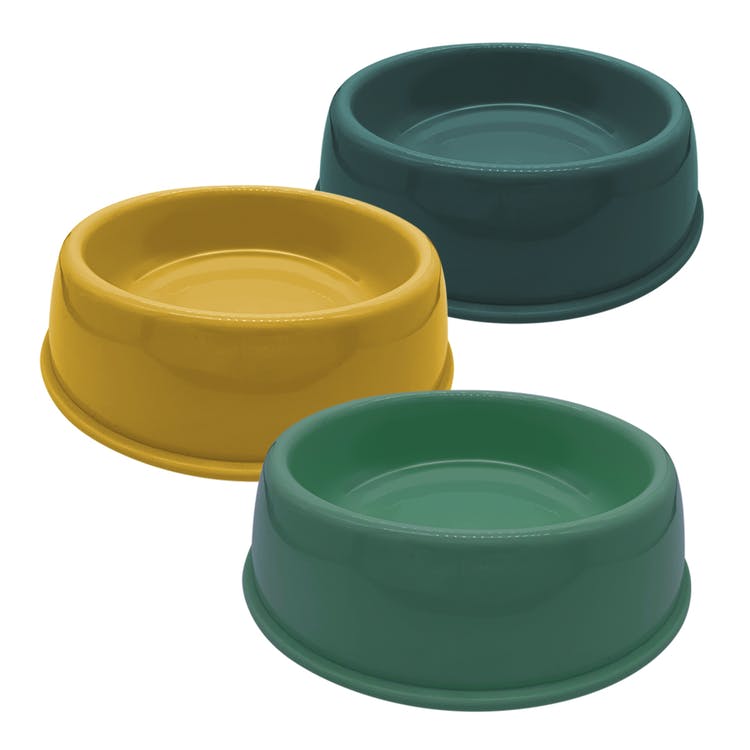 Pet Bowls - Assorted Medium 7.25" 2