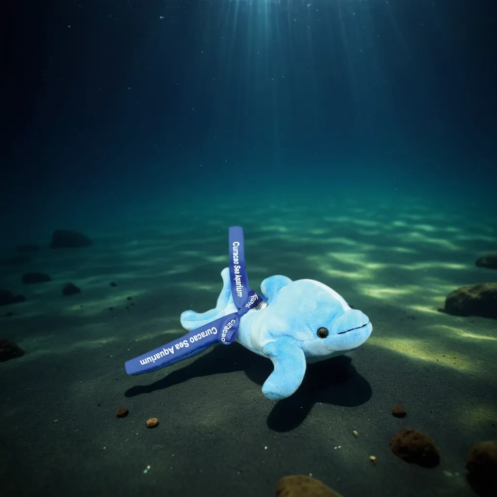 6-8" Sea Life Tie Dye Dolphin 2