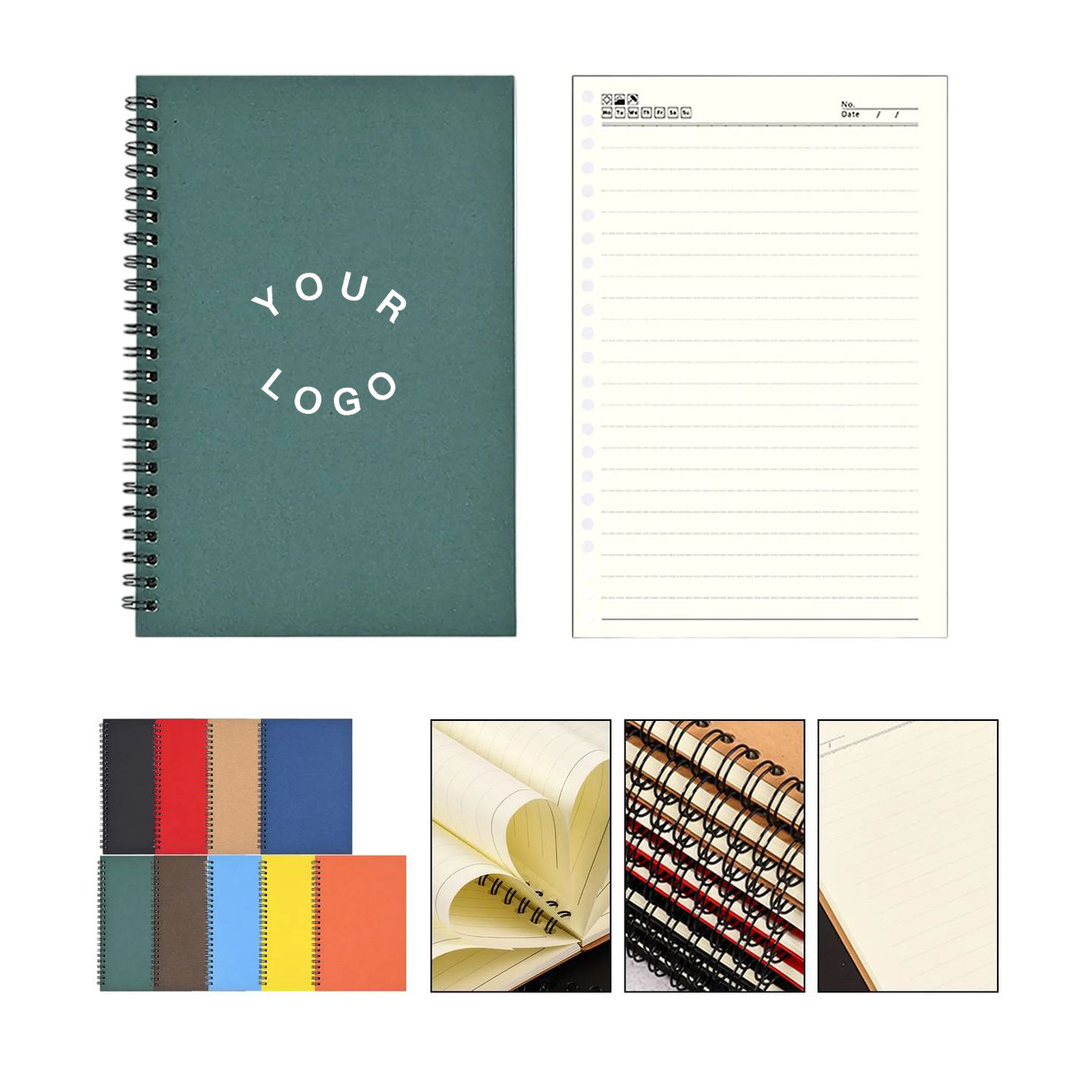 Spiral Bound Writing Pad for School or Work 5