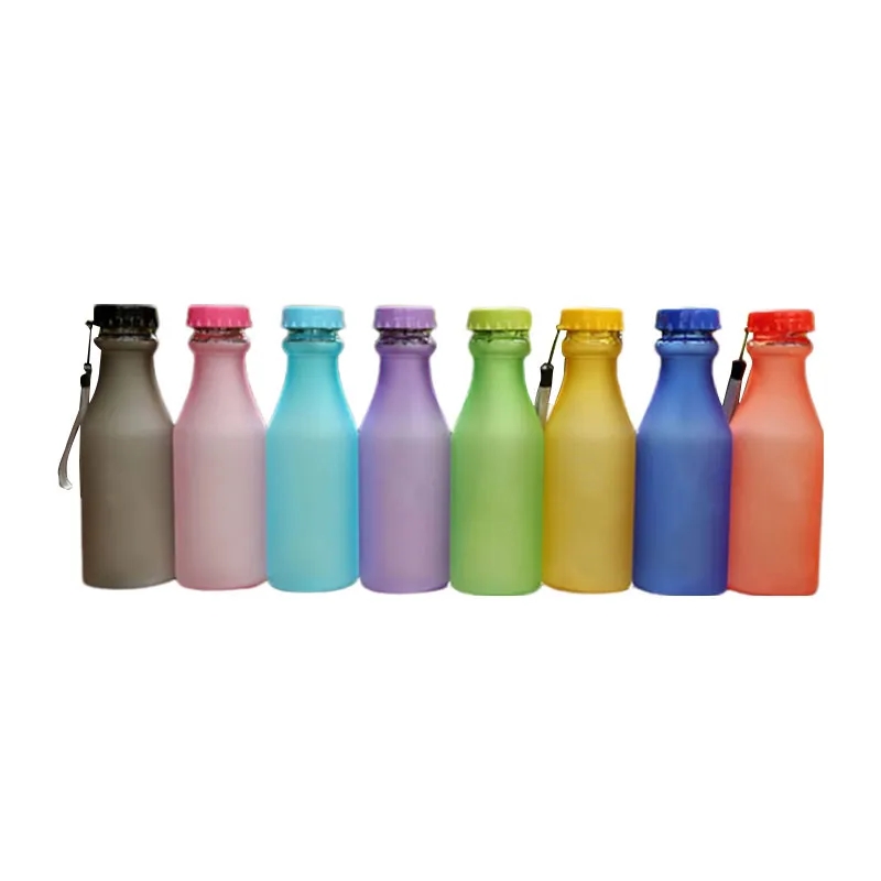 Frosted Soda Bottle Plastic Water Cup 6