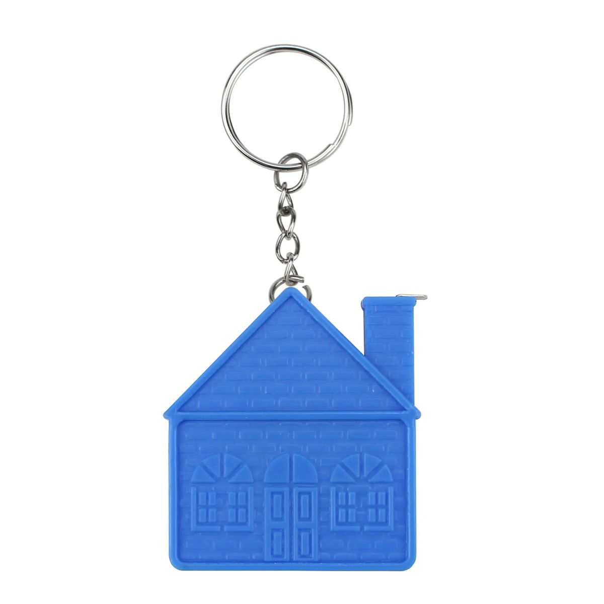 Portable House Shaped Measuring Ruler Keychain 1