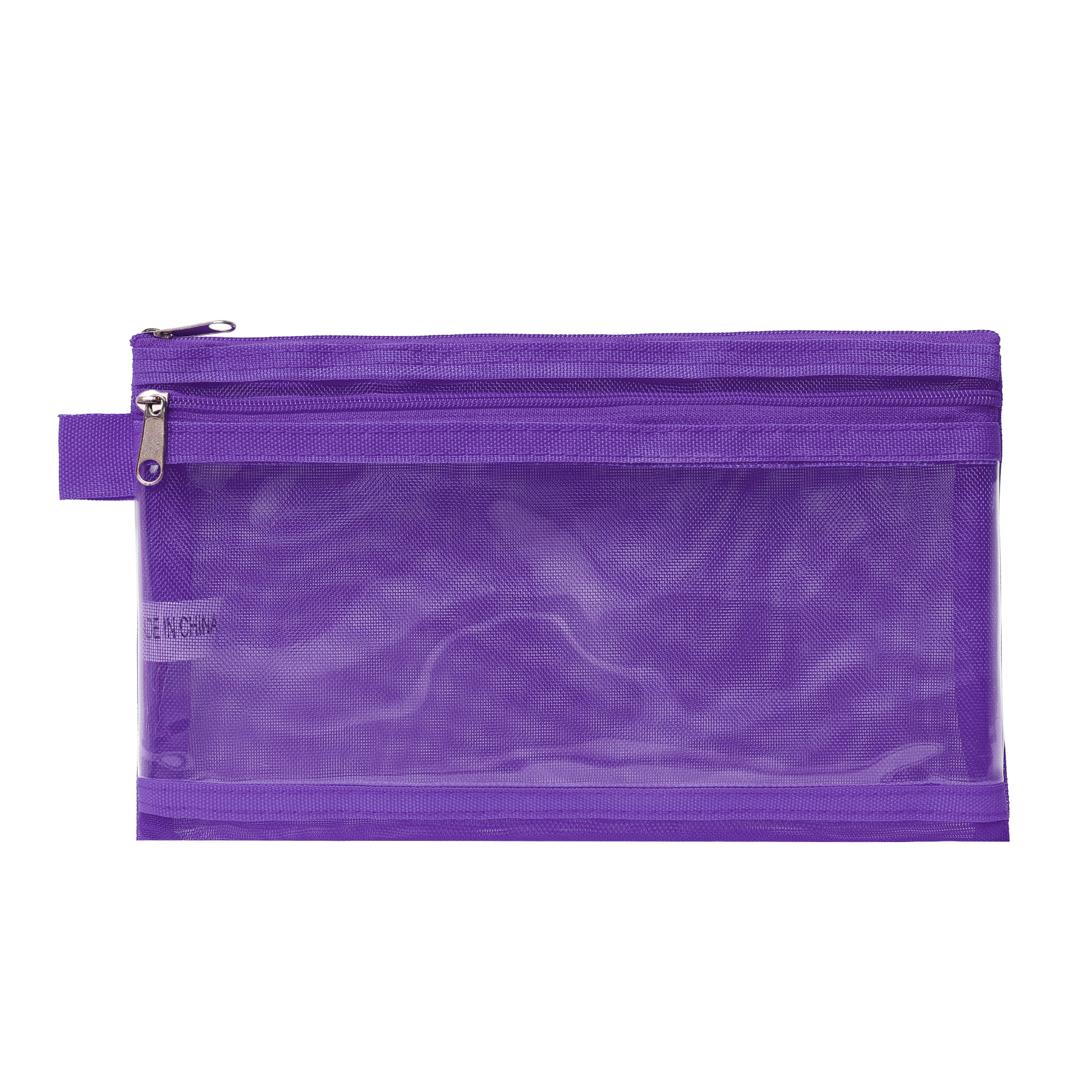 Twin Pocket Mesh Pencil Pouch 9