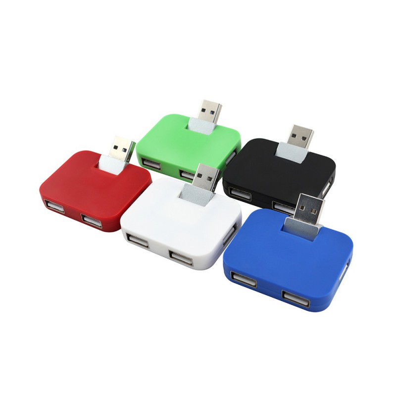 Rectangle 4-Port USB Hub 10