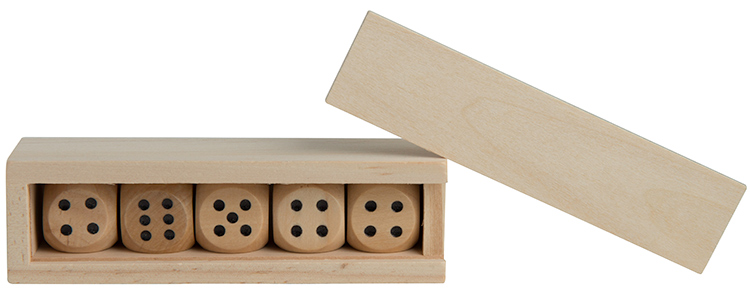Wood Dice 6