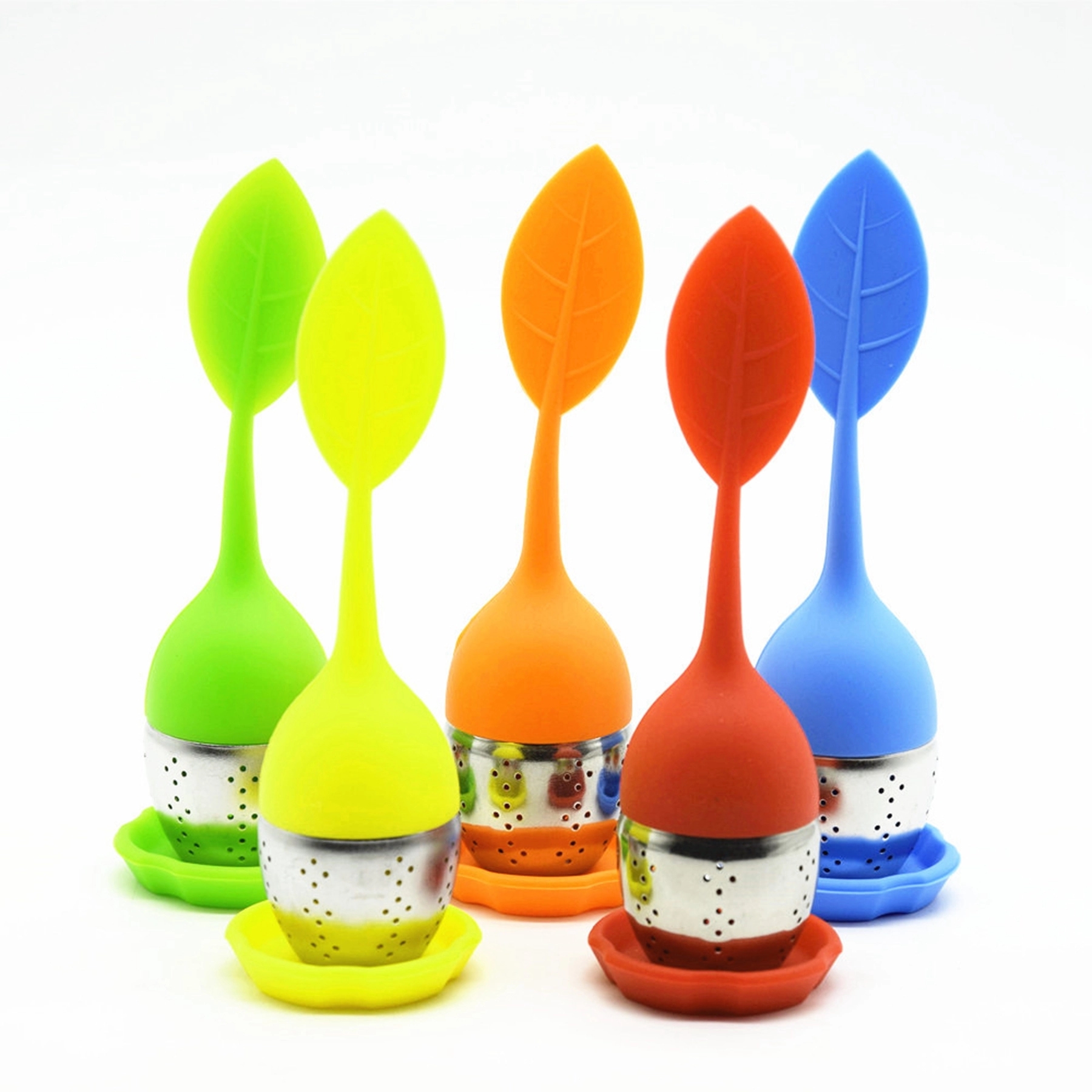 Leaf shape silicone Tea infuser 20
