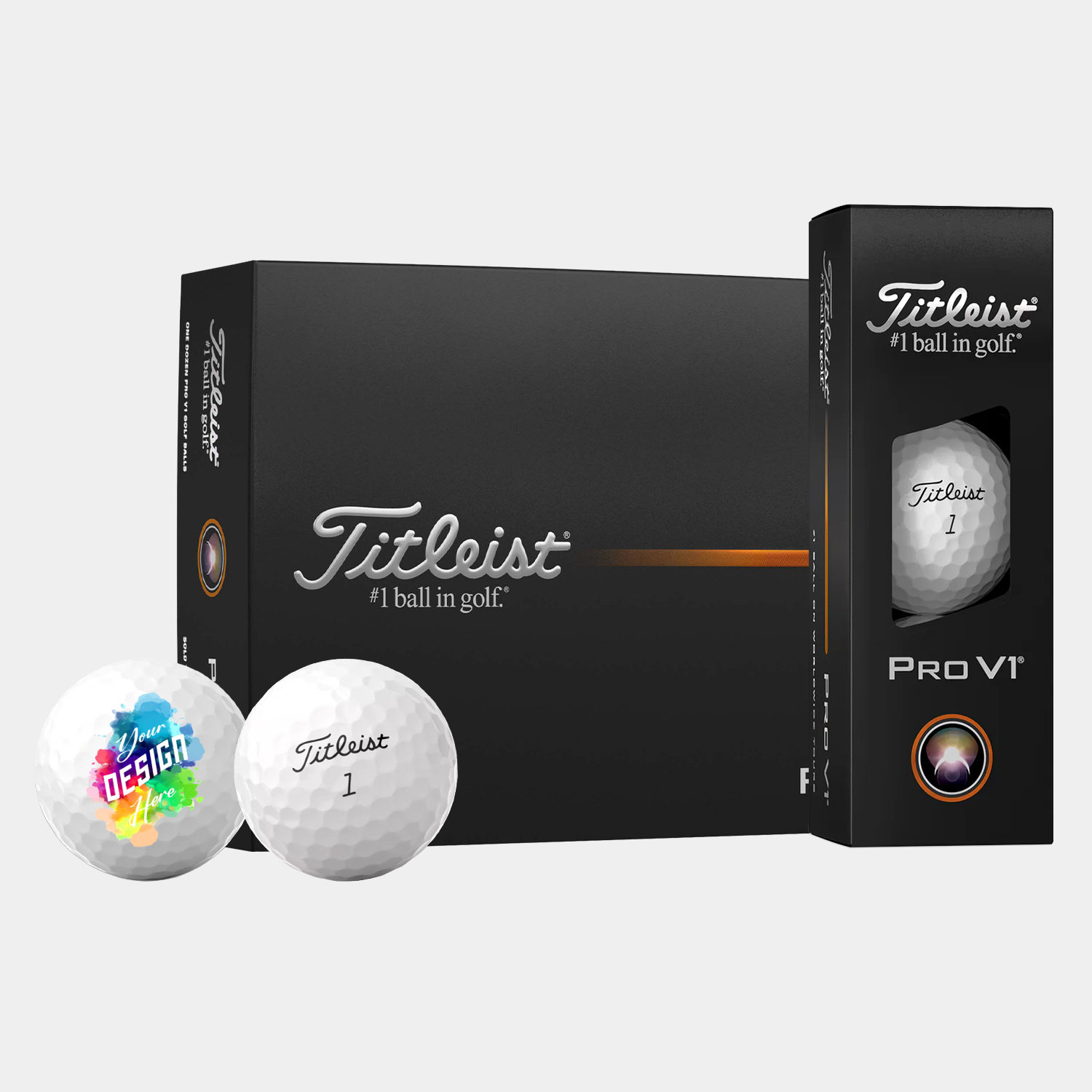 Titleist® 12 Pack Pro V1 Golf Balls 3