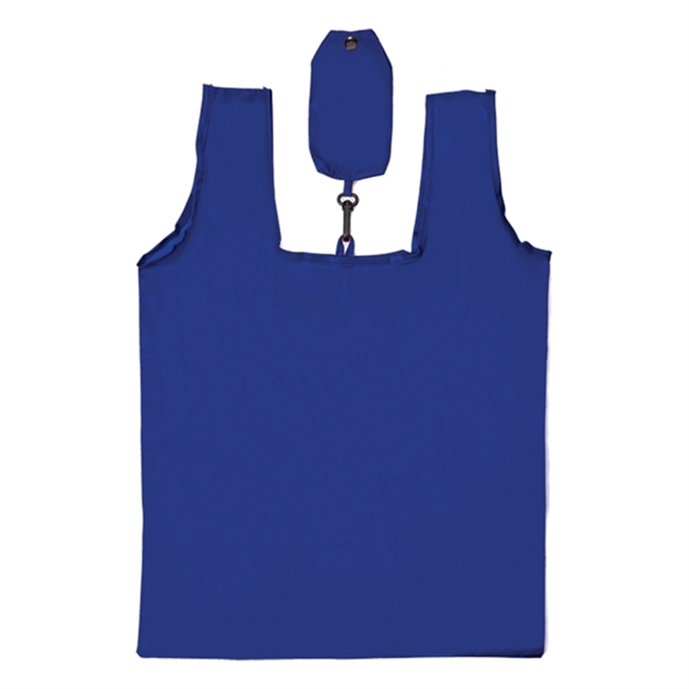 Large Resuable Polyester Folding Grocery Tote Bag 4