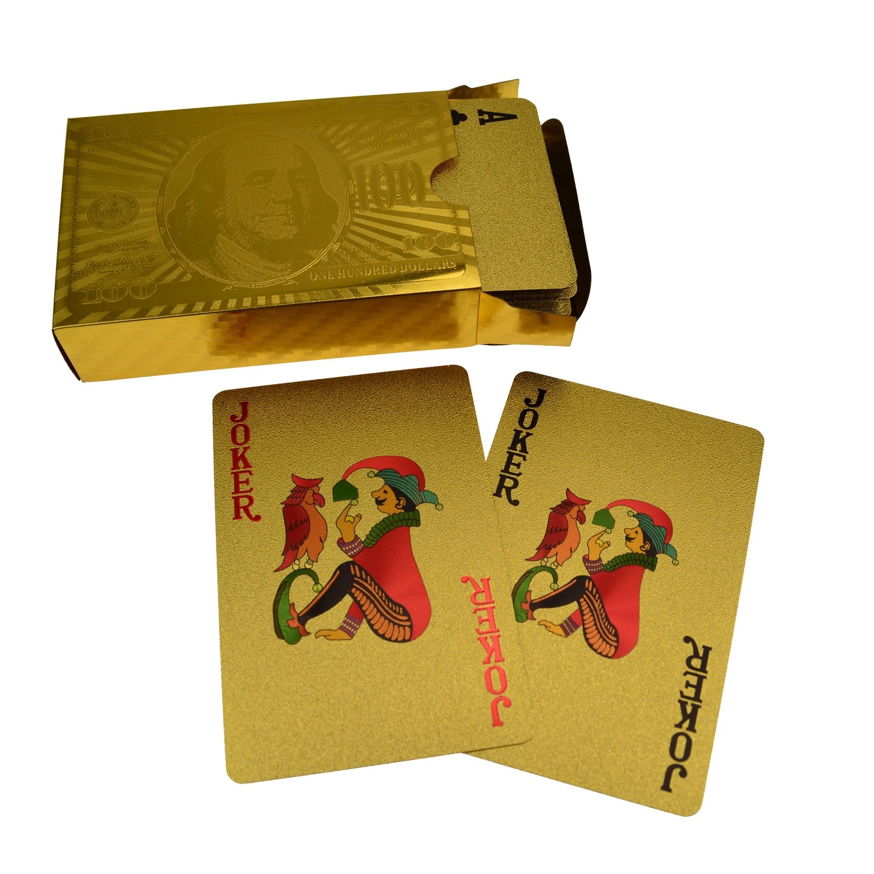 Waterproof Gold/Silver Foil Playing Cards 5