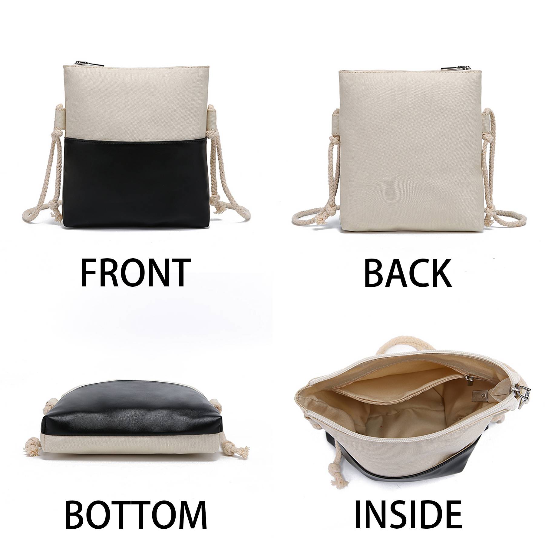 PU Carry a mini cross-body square bag 4