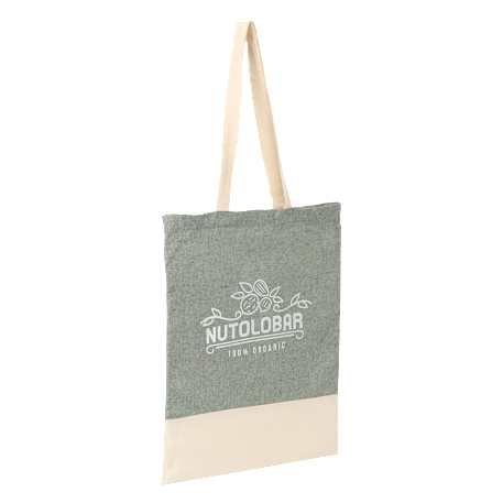 Split Recycled 5oz Cotton Twill Convention Tote 48
