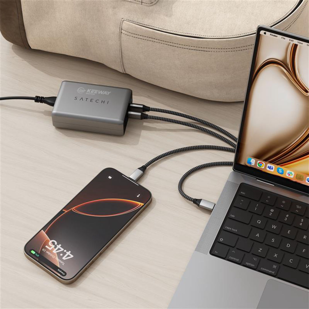 SATECHI® 100W USB-C PD Compact Charger- US 2
