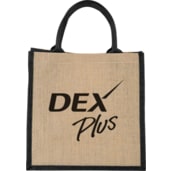 Medium Jute Gift Tote, custom tote bag with logo imprint 18