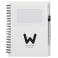 FSC® Recycled 5" x 7" Star Spiral Notebook with Pe 194