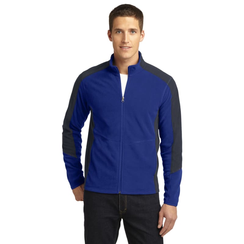Port Authority Colorblock Microfleece Jacket. 5