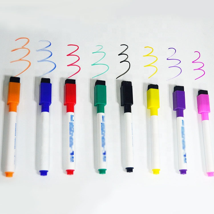 Whiteboard Marker Pen With Magnet Eraser Brush 4