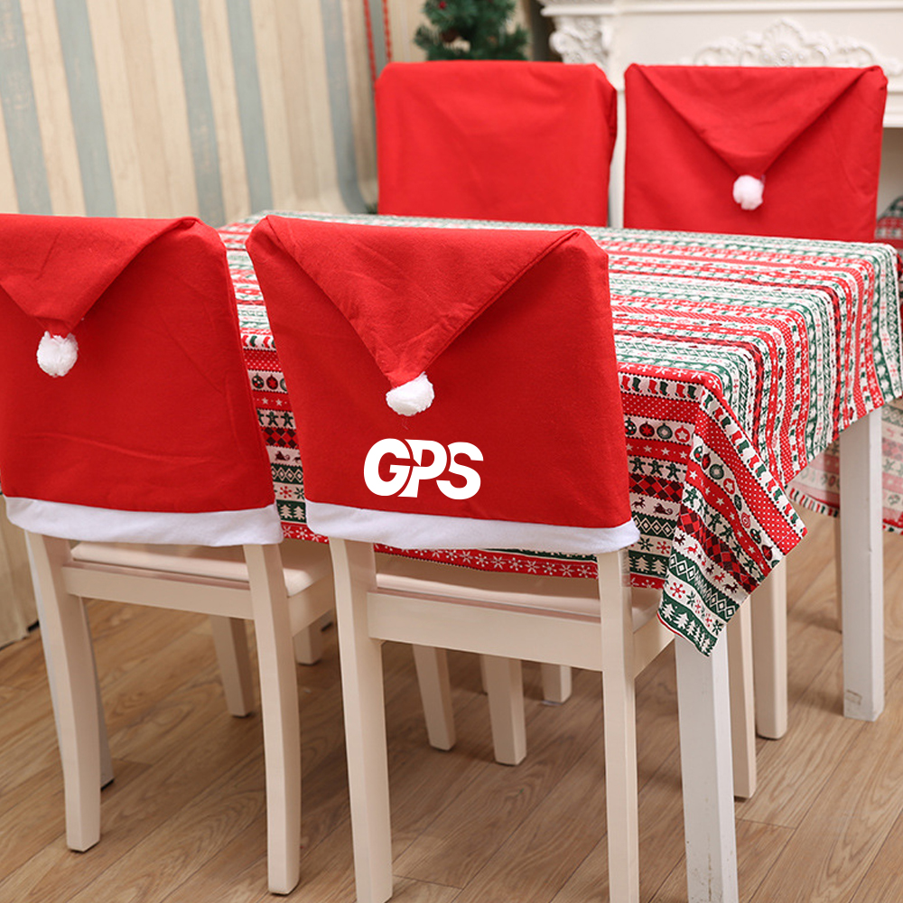 23 5/8 " Christmas Dining Chair Covers 3