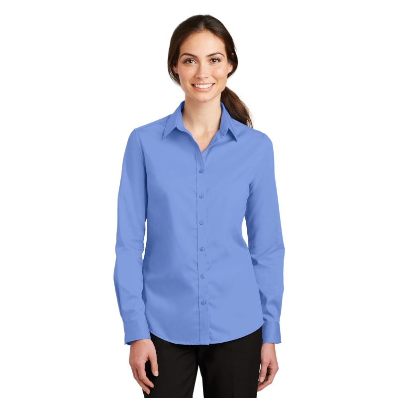 Port Authority Ladies SuperPro Twill Shirt. 32