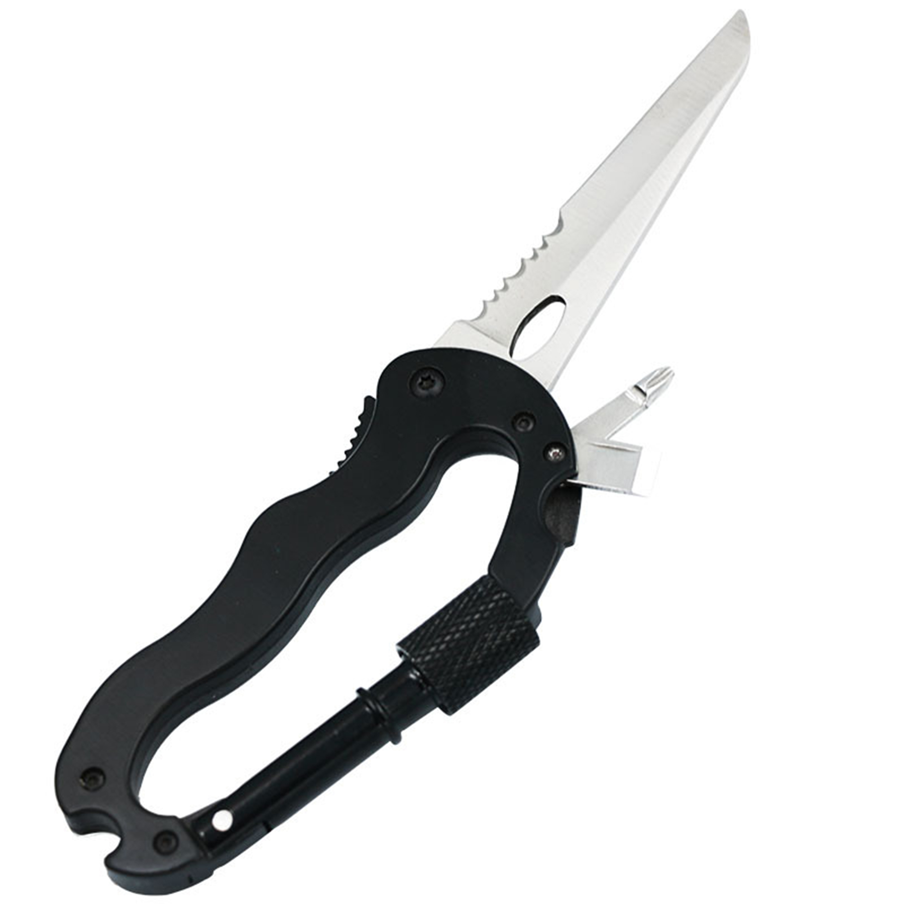Multi-Tool Carabiner With Knife 2