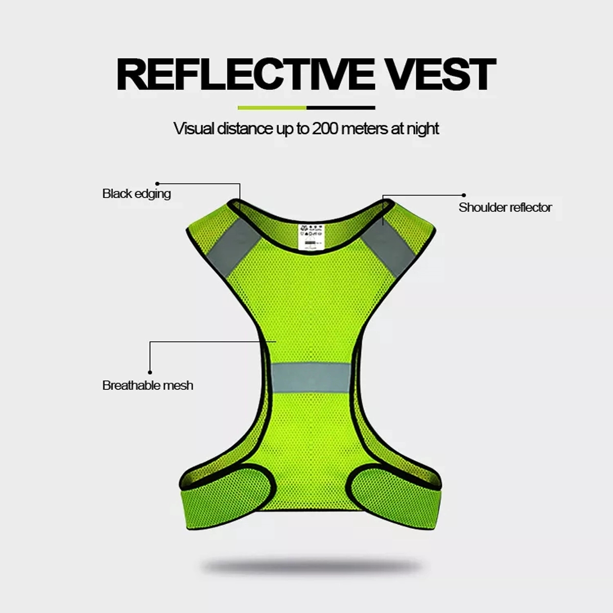 Reflective Night Running Vest 3