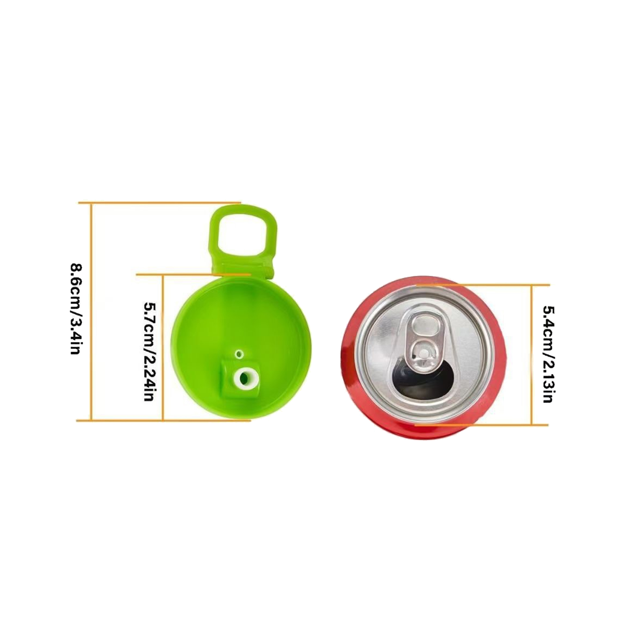 Soda Can Covers with Silicone straw 3