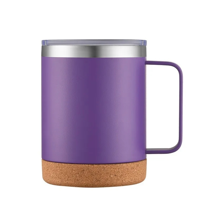 12 Oz Camping Mug With Cork Base 5