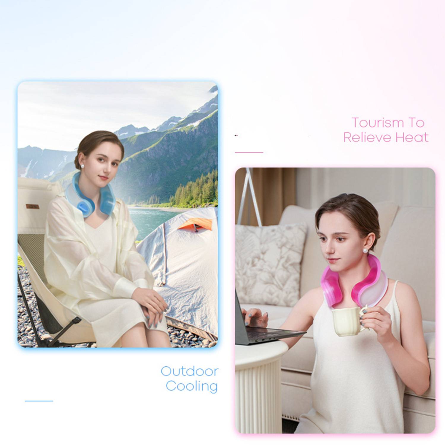 Portable PVC Neck Cooler – Summer Heat Relief for Outdoors 7