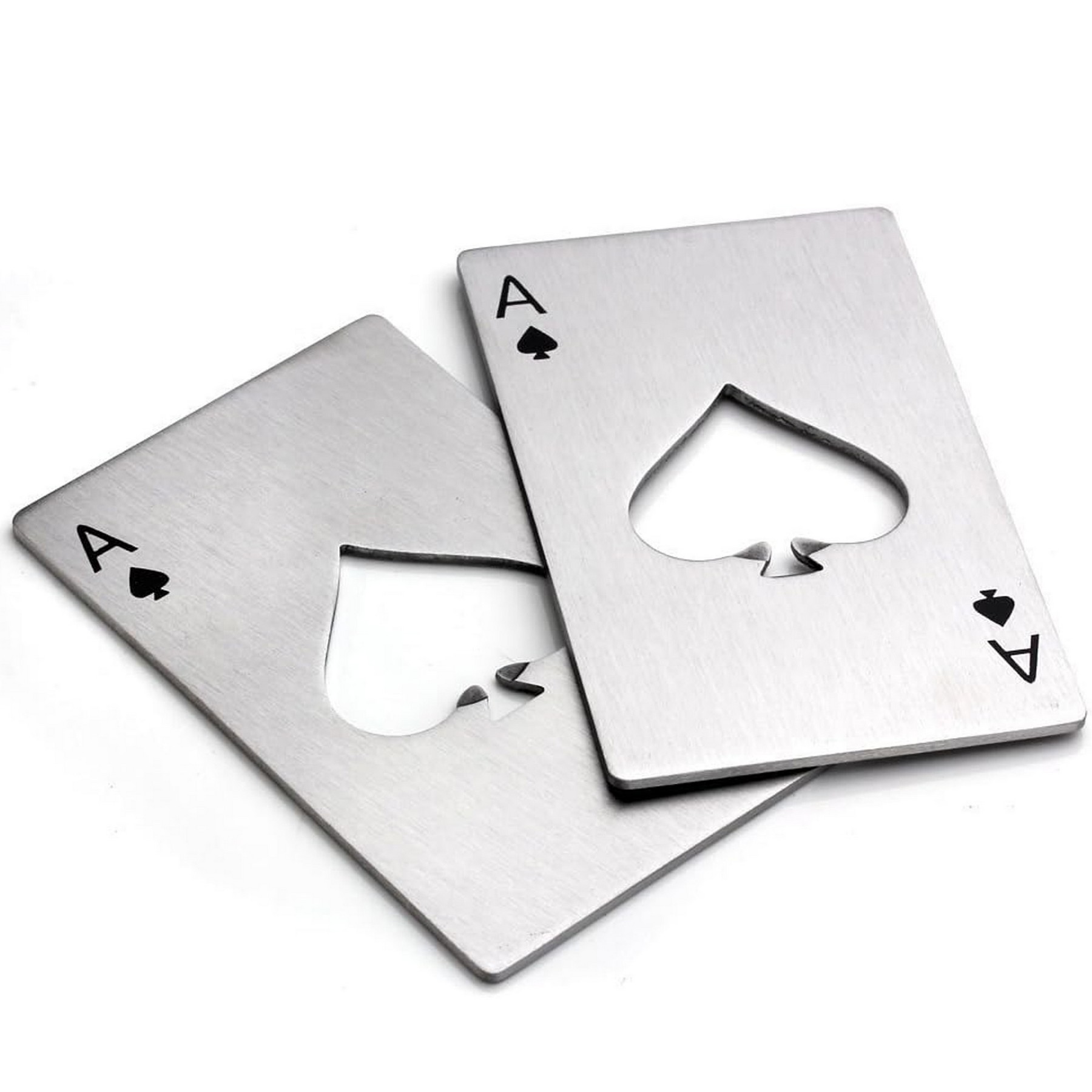 Creative Poker Shaped Stainless Steel Bottle Opener 2