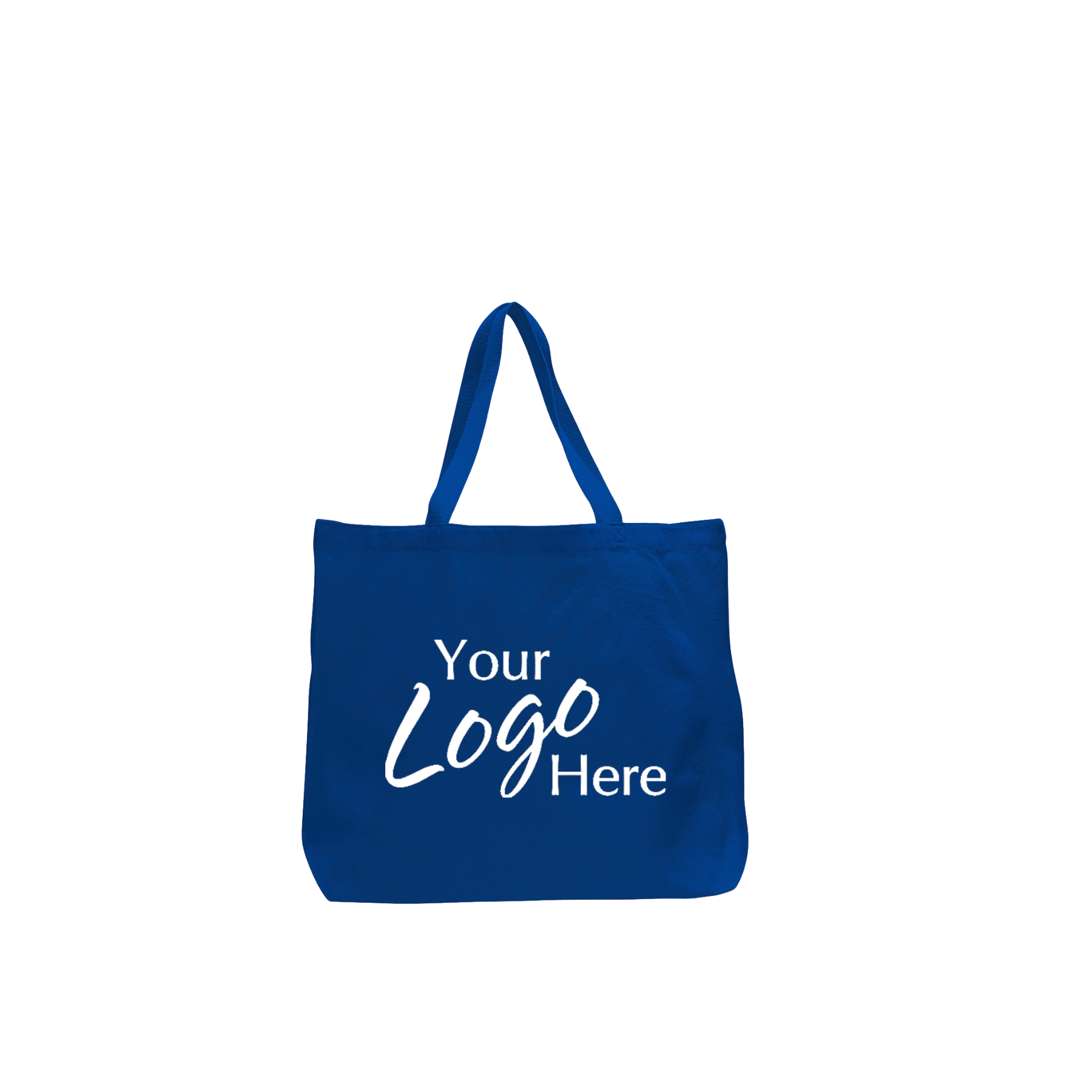 Canvas Jumbo Tote Bag 20" W x 15" H x 5" Gusset, custom tote bag with logo imprint 3