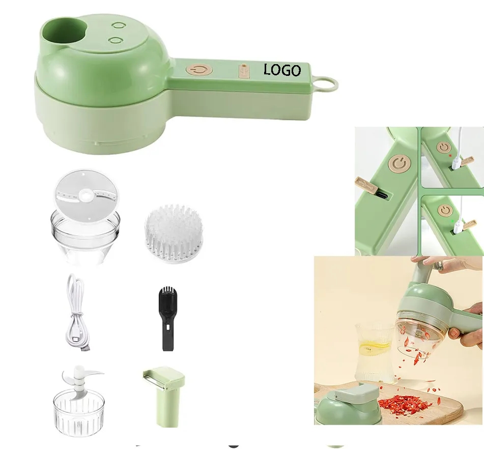 New 4 in 1 Electric Vegetable Cutter 3