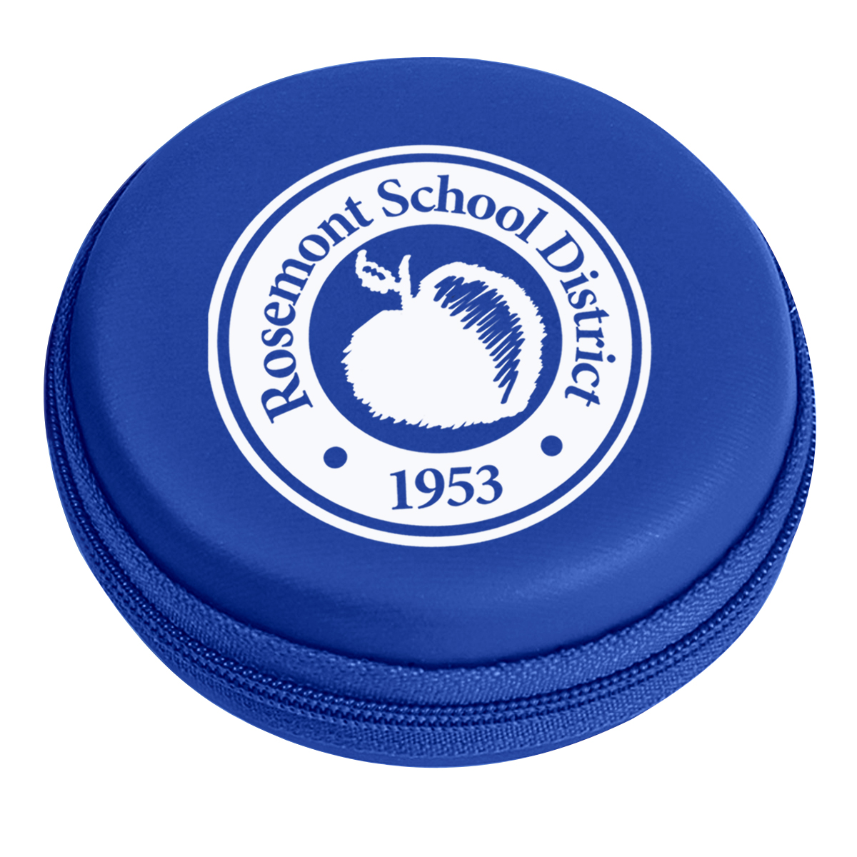 Round Zippered Electronics Travel Case 14