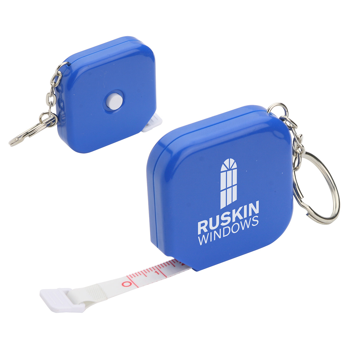 Square 5-Foot Tape Measure with Key Chain 6