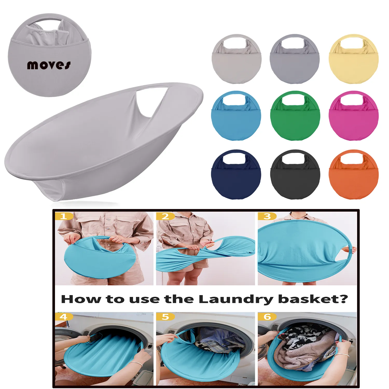 Laundry Hamper Basket 1
