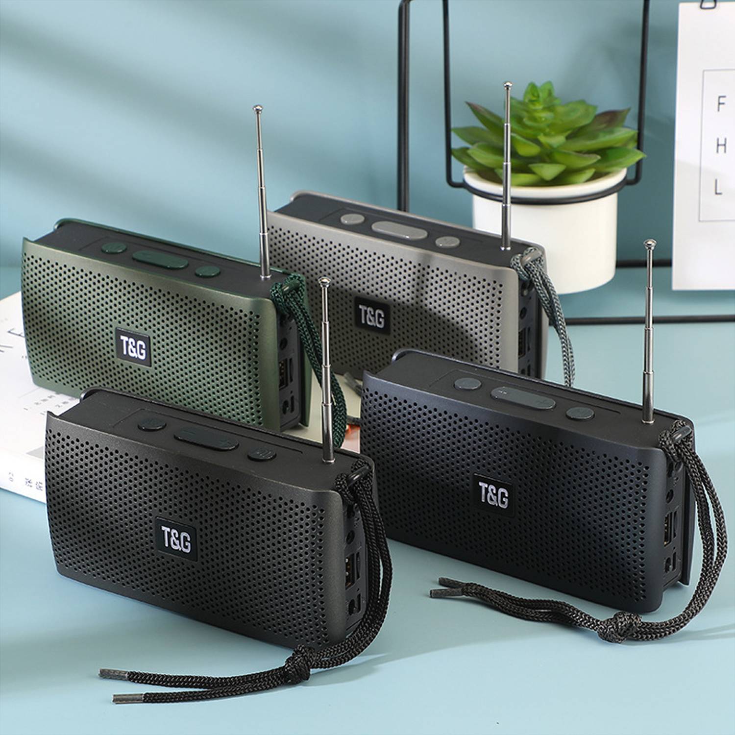 Wireless Waterproof Bass Portable Speaker 6