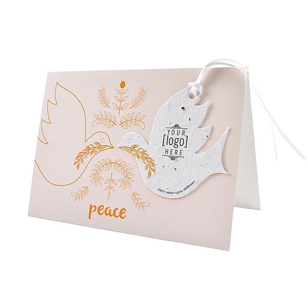 Printed Shape Ornament Folding Card 3