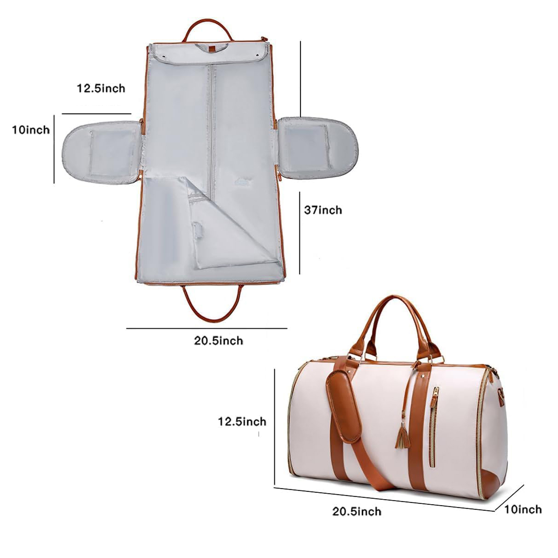 Foldable Convertible Carry-On Travel Bag 6