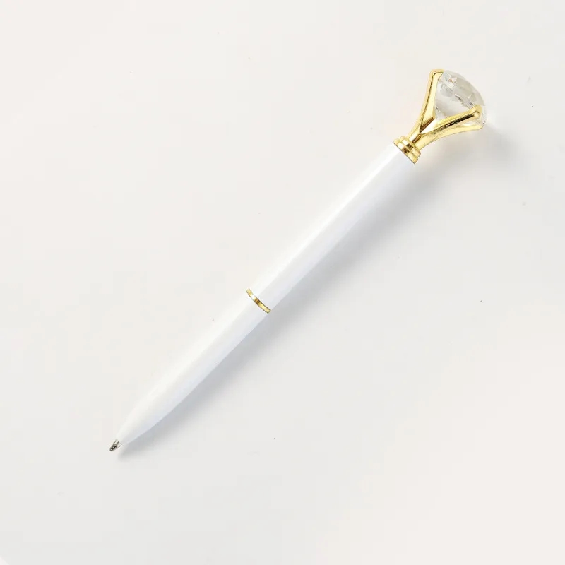 Large Diamond Metal Ballpoint Pen 4