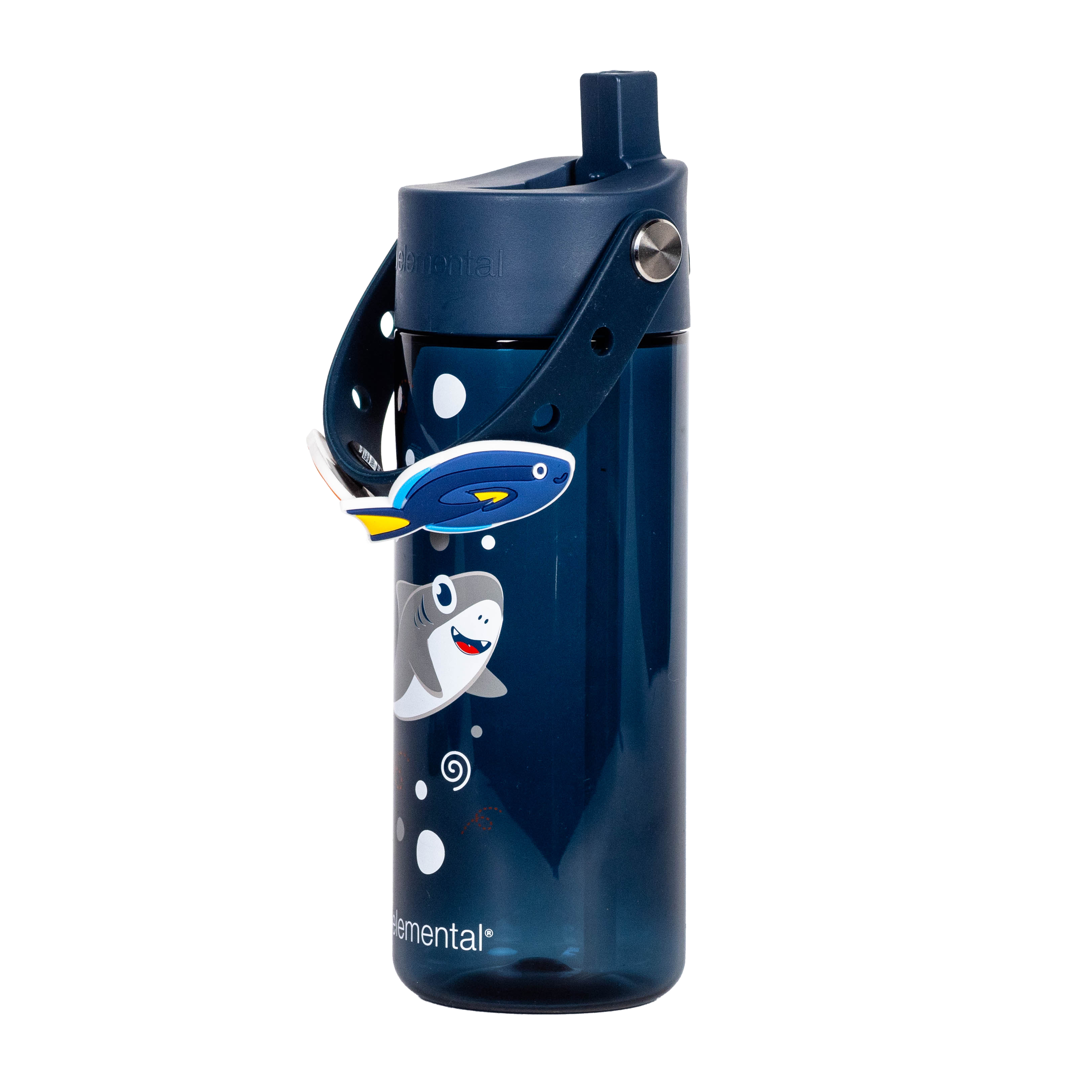Elemental® Splash Charm 18oz Tritan Water Bottle - with Drinking Spout and Straw 11