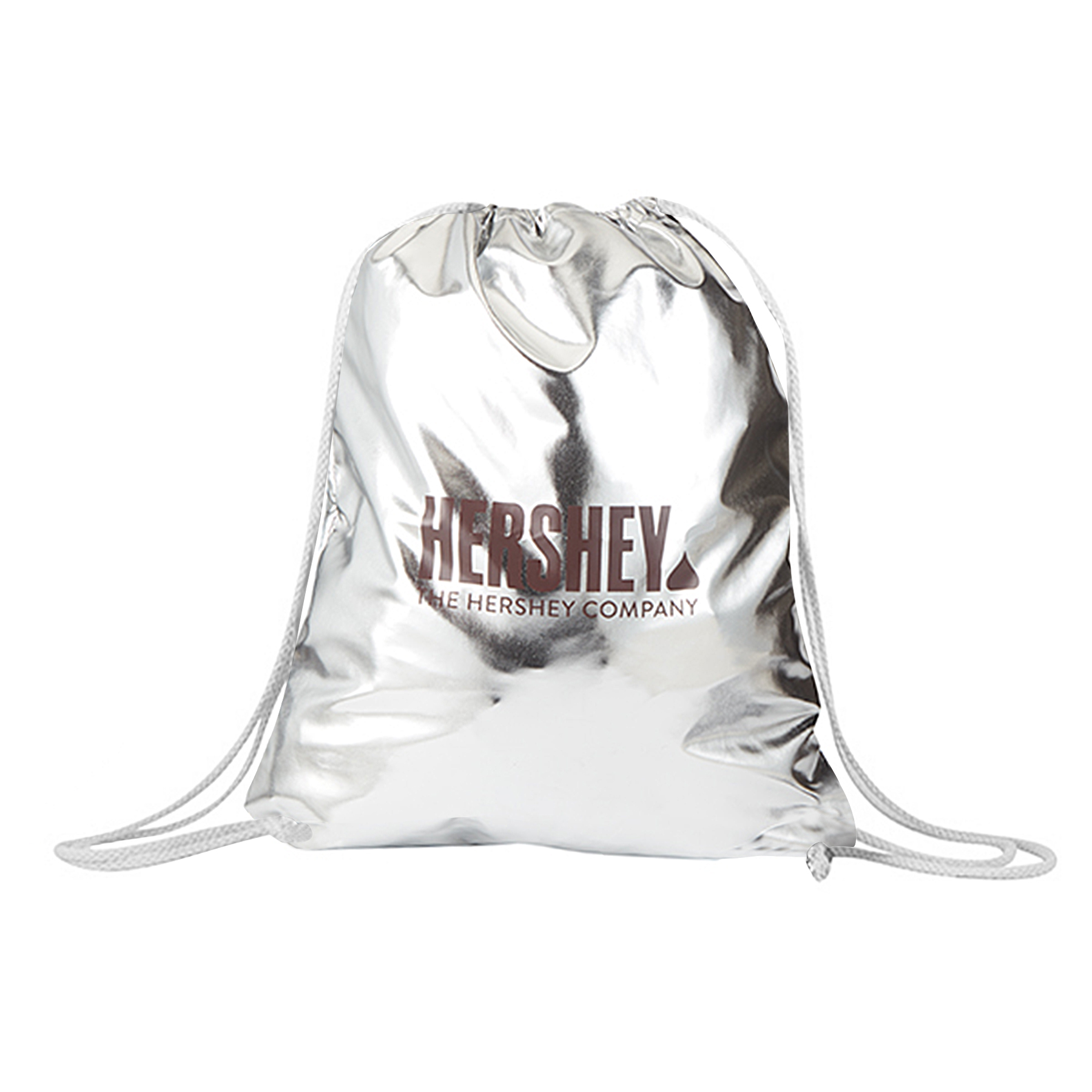 Metallic Drawstring Backpack 1