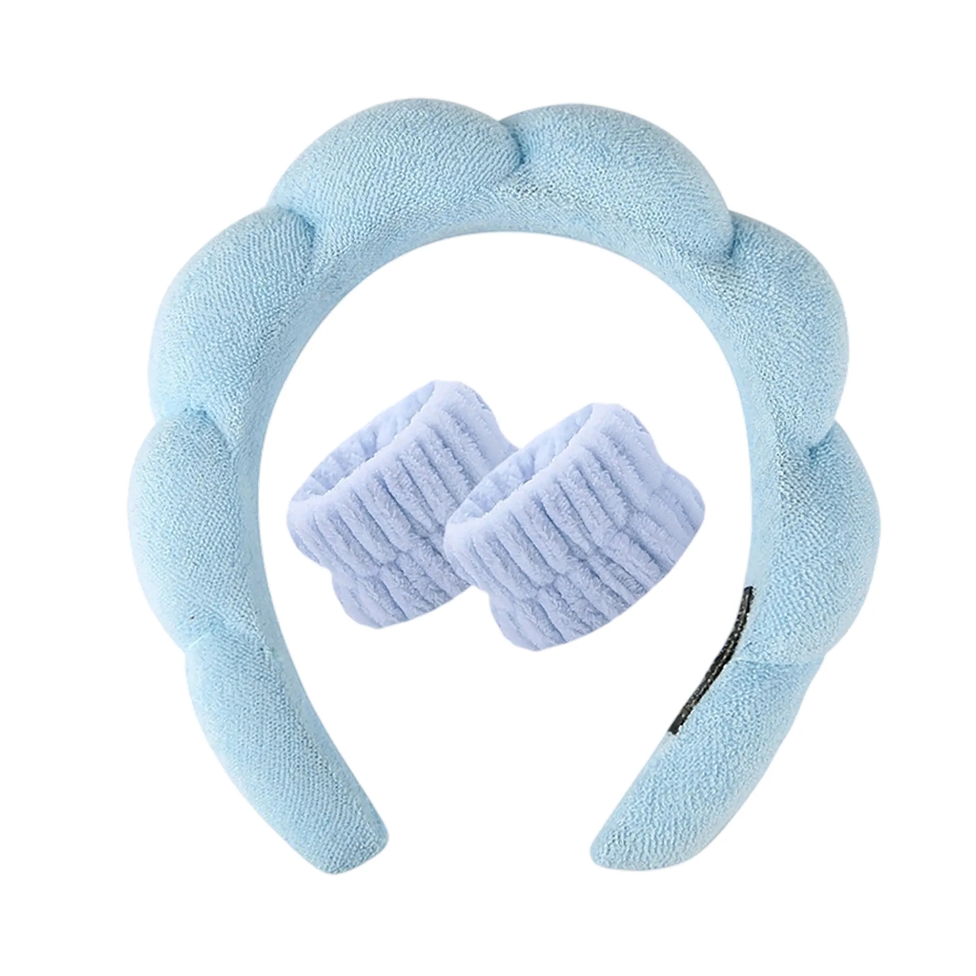Terry Cloth Spa Headband Set 2