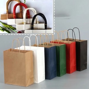 Sustainable Kraft Paper Shopping Bags 10