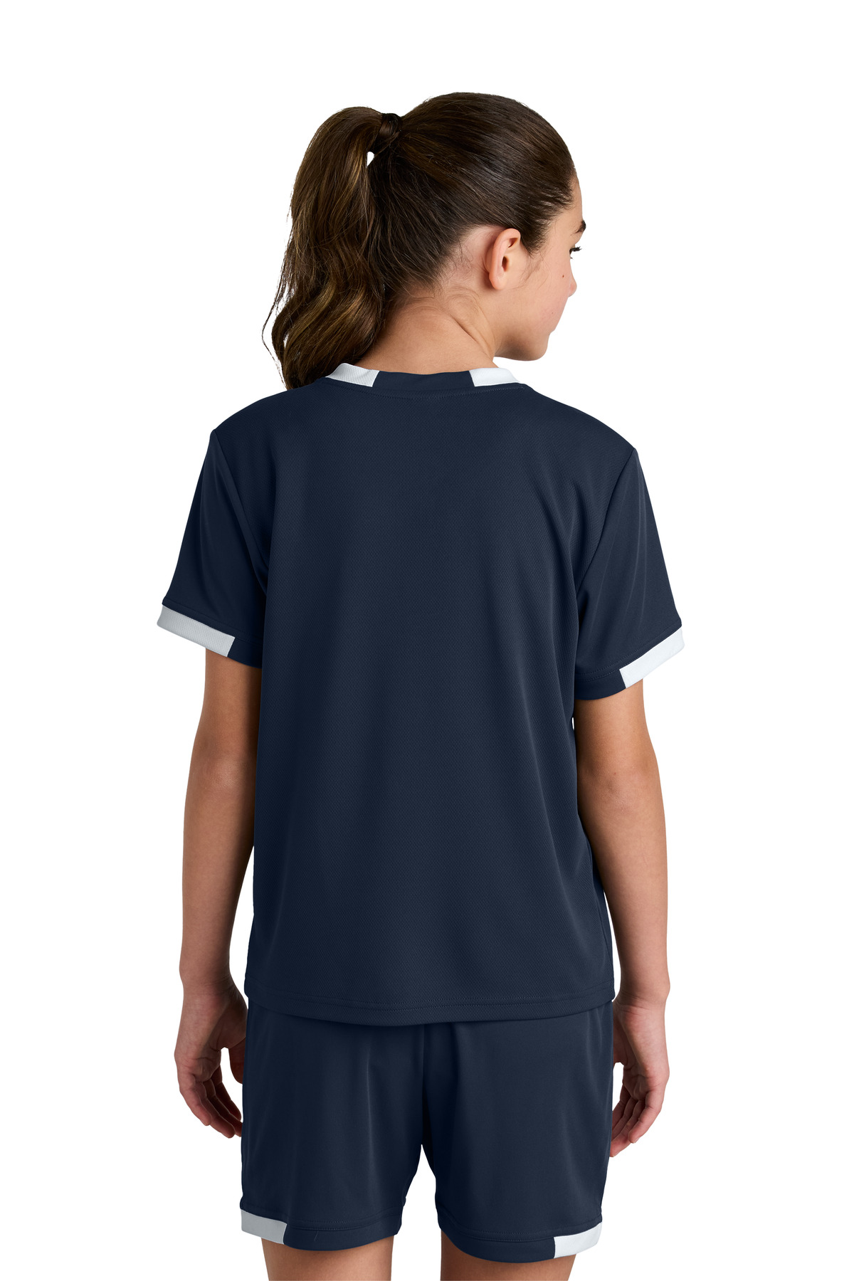 Sport-Tek Youth Club Short Sleeve Crew YST440 23