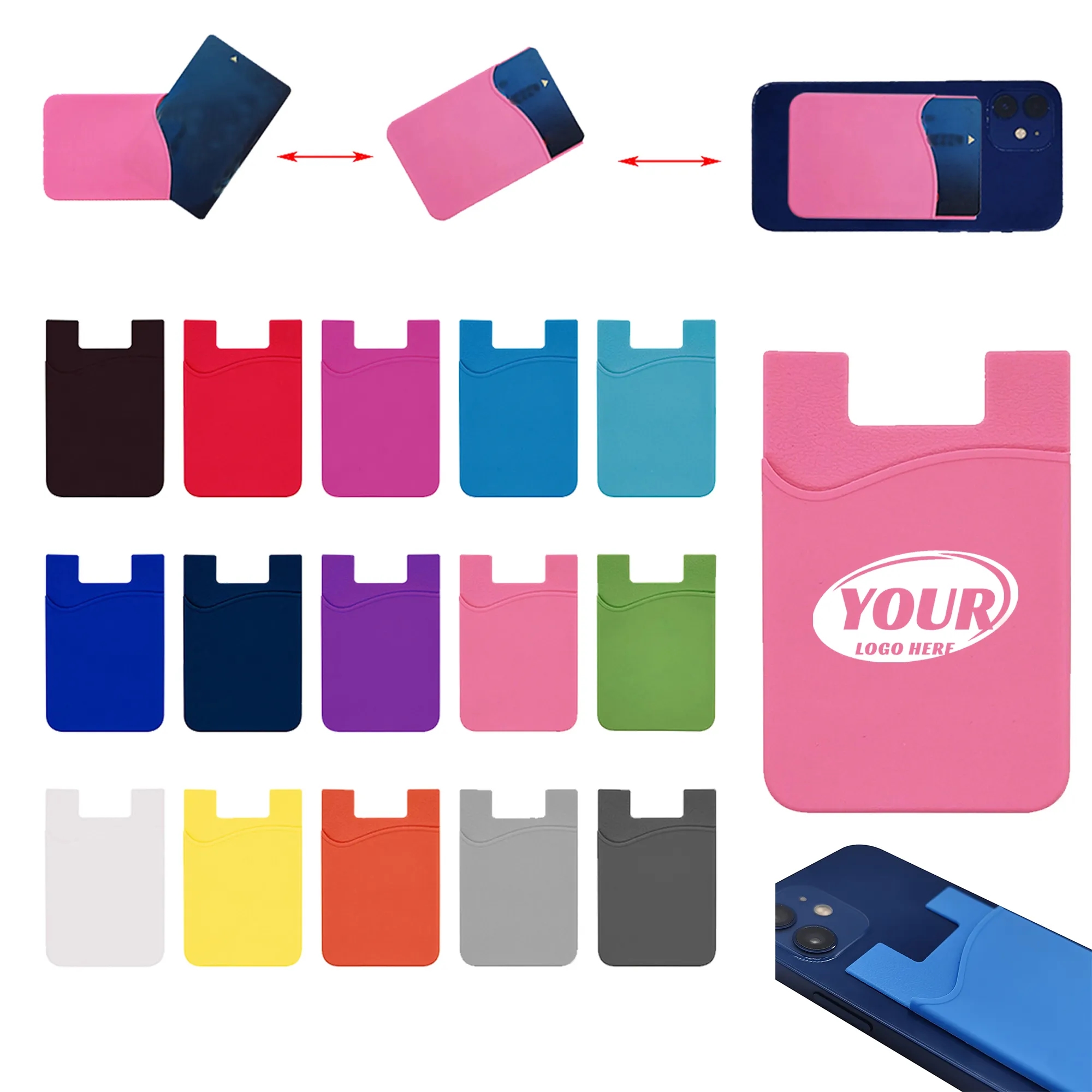 Silicone Smart Phone Wallet