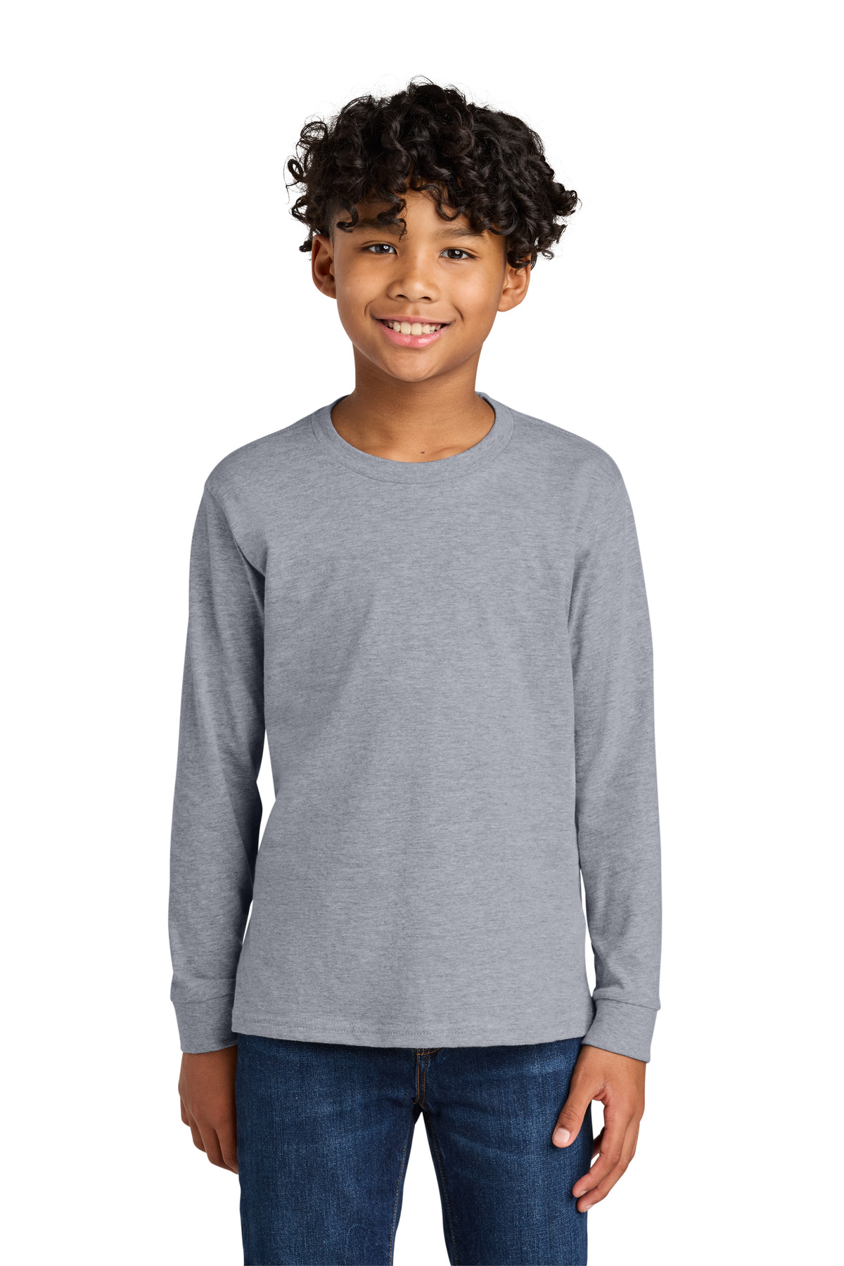 Next Level Apparel Youth Cotton Long Sleeve Tee NL3311 5