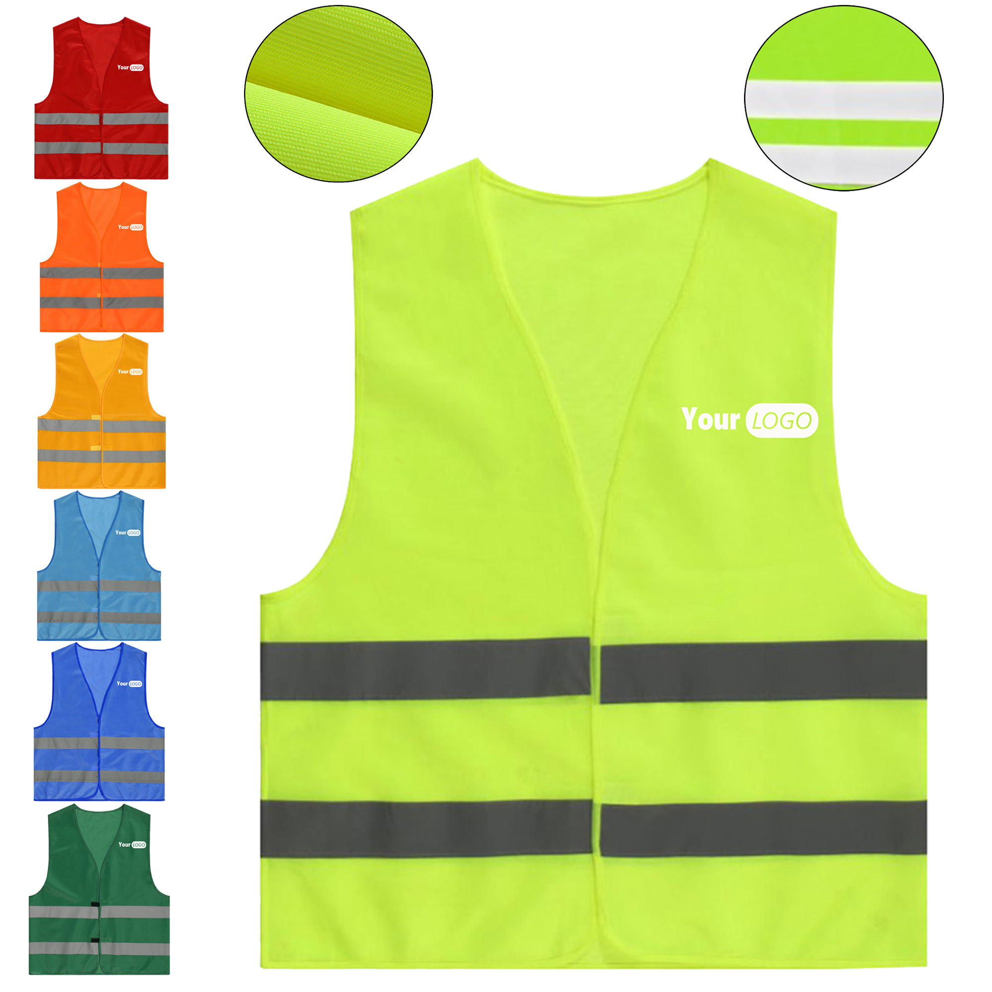 Traffic Reflective Safety Vest 7