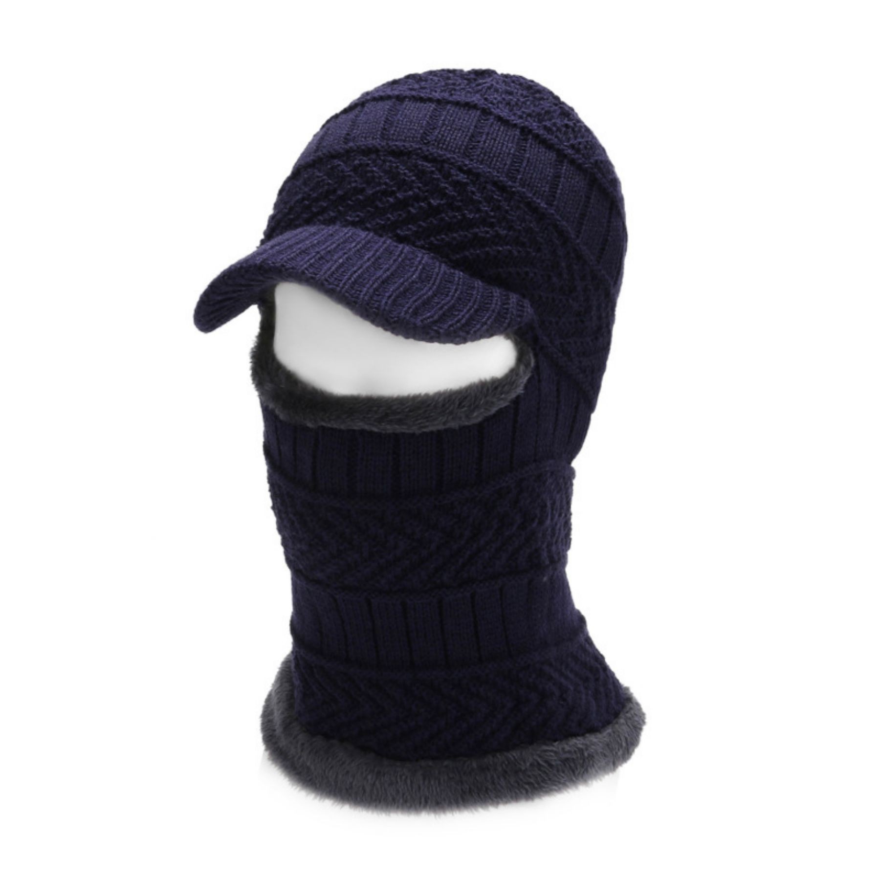 Winter Knitted Balaclava Beanie Warm Cycling Ski Hat 5